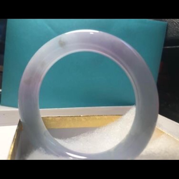 COPY - Genuine Burmese Lavender Jadeite Jade Bracelet Bangle 59mm 老坑A货翡翠手镯紫罗兰缅甸… - Picture 9 of 15